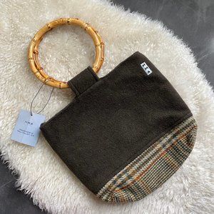 HMA Bamboo Ring Wool Purse